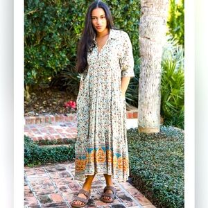 NATURAL LIFE Rebecca Midi Dress